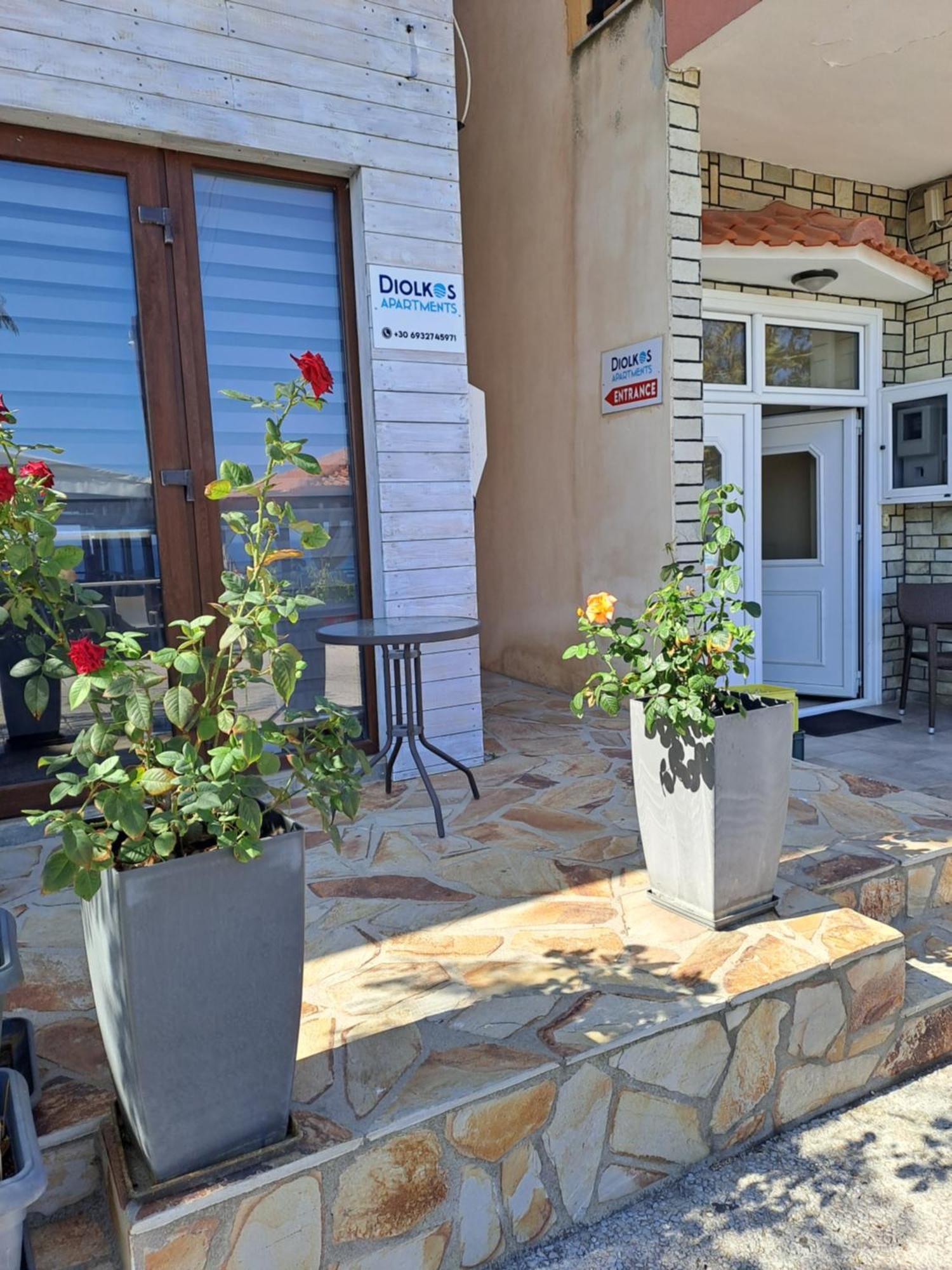 Diolkos Apartement Nea Roda Dış mekan fotoğraf