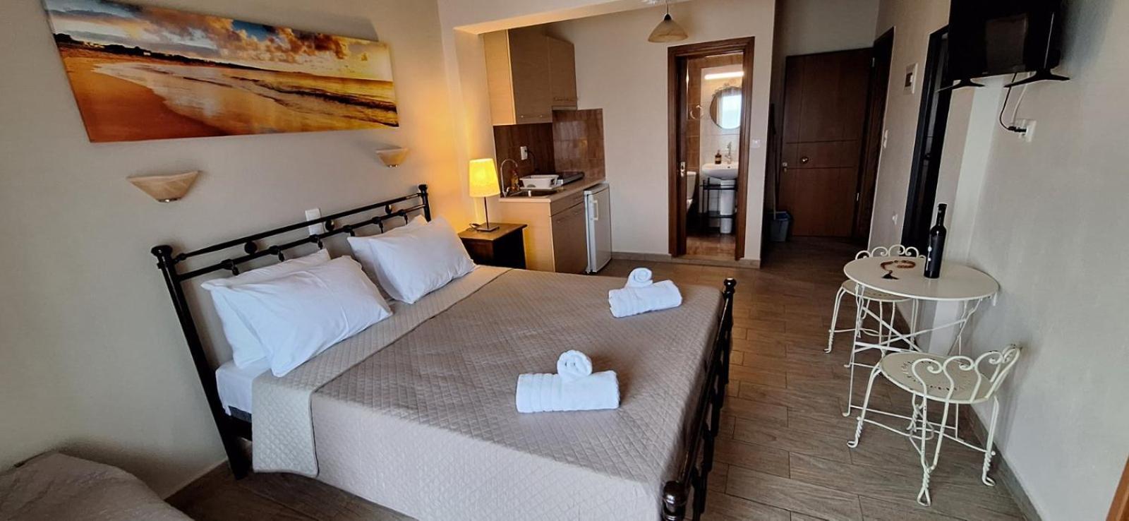 Diolkos Apartement Nea Roda Oda fotoğraf
